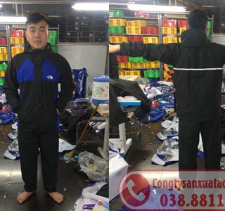 Sản xuất áo mưa bộ quà tặng ở Hà Nội